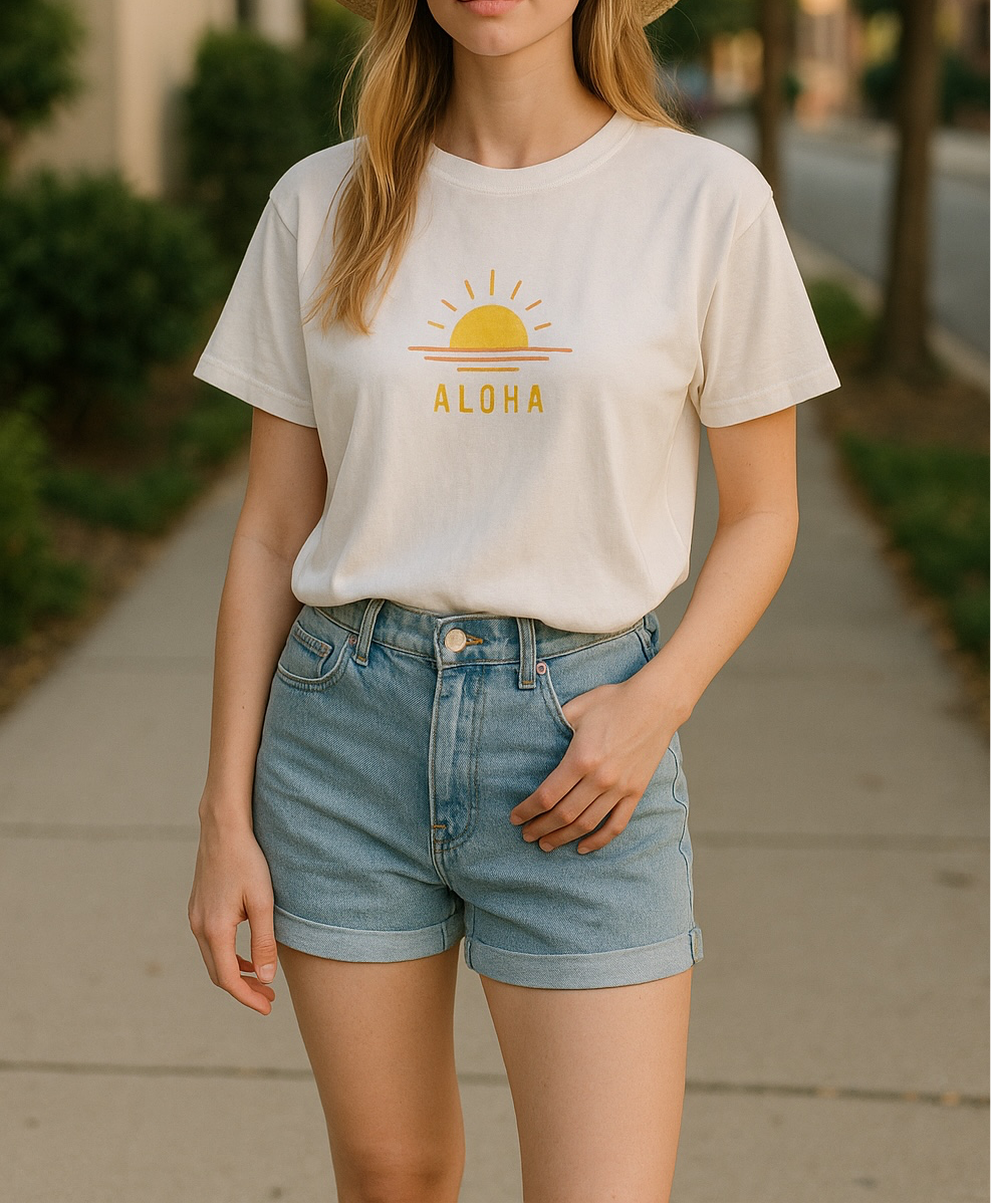 Sunset aloha Women’s Tee