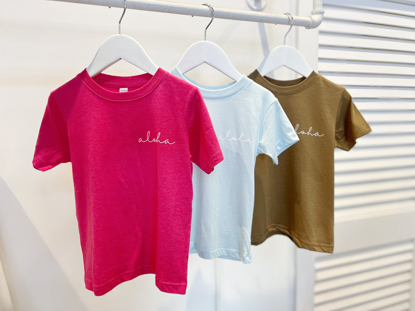 Kids Hi Surf Honolulu aloha tee