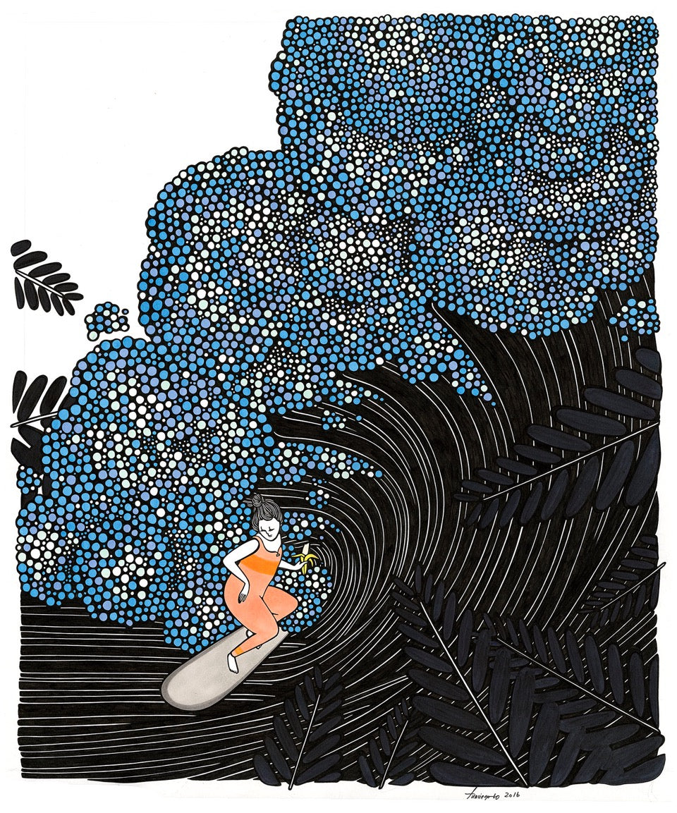 Kris Goto - 5”× 7“ Art