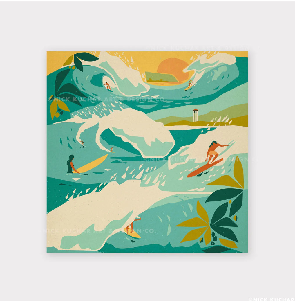 Nick Kuchar - 12×12 Art Print