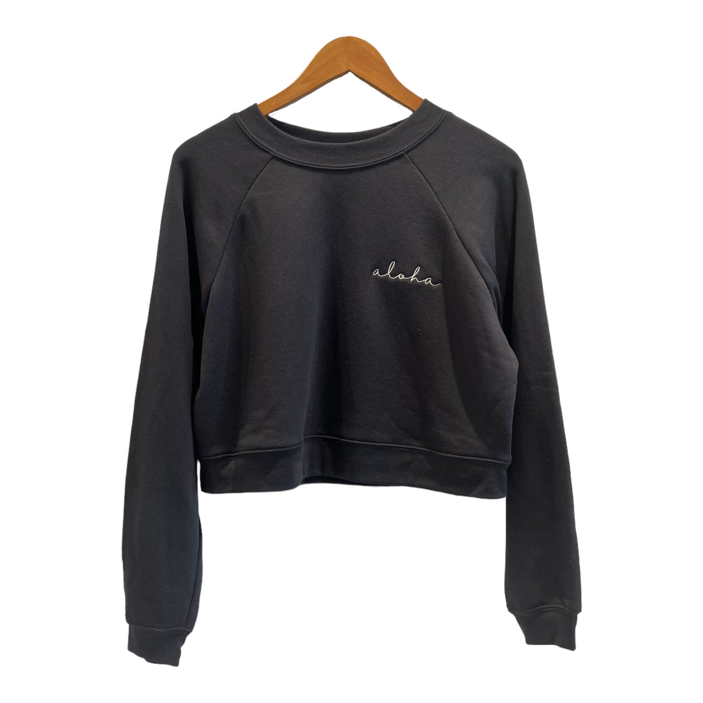 HI SURF aloha crop sweater