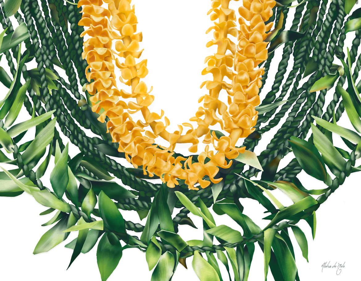 Aloha de Male 11"× 14" Art