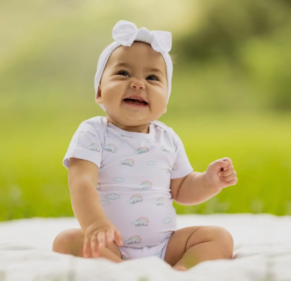 Coco Moon - Baby Bamboo onesie