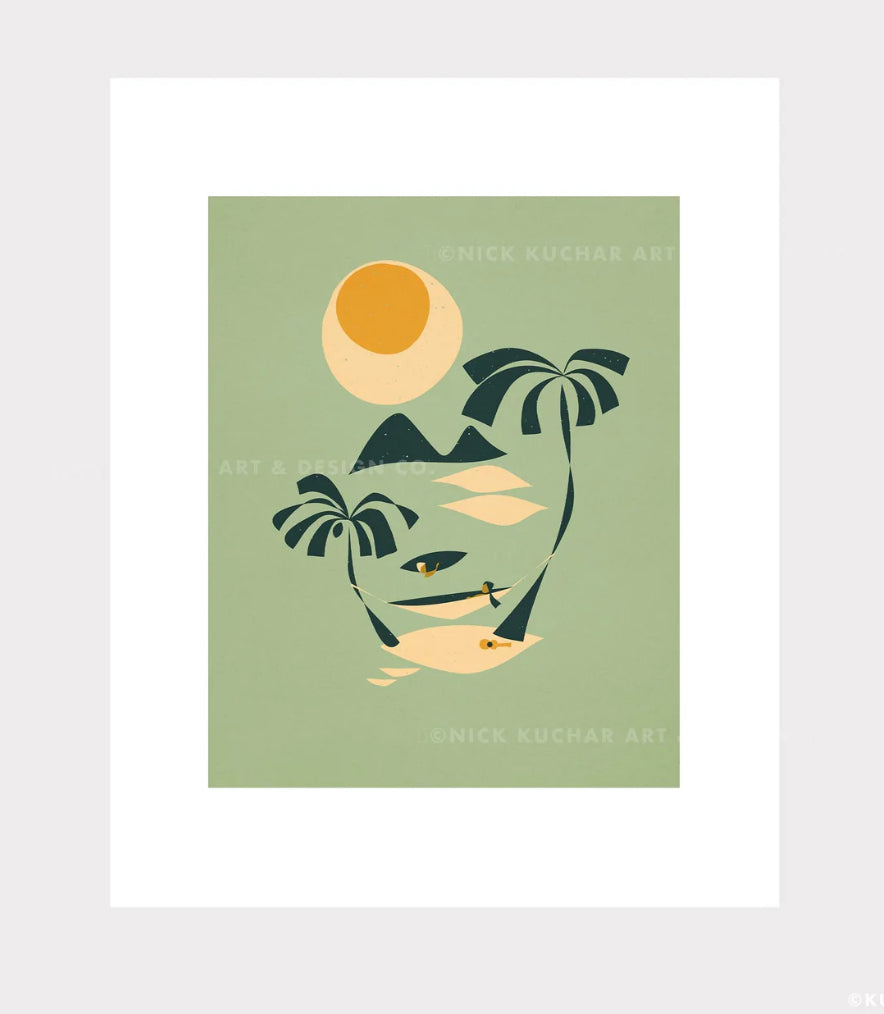 Nick Kuchar - 11×14 matted Print