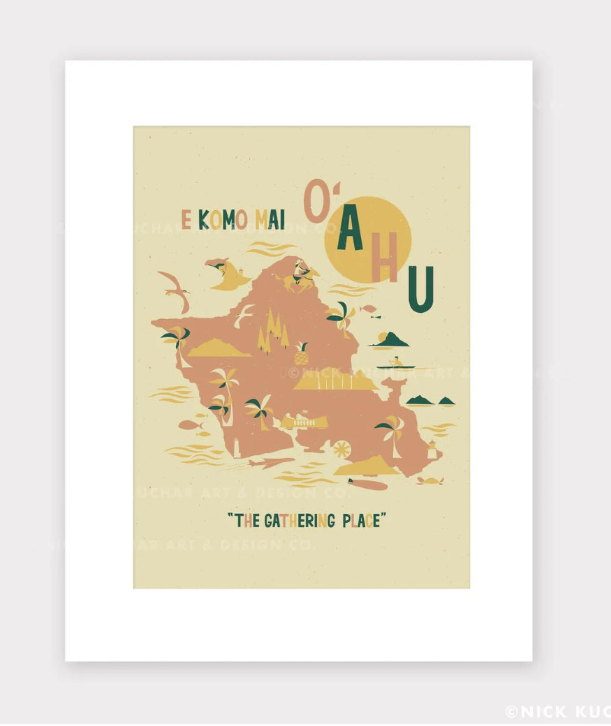 Nick Kuchar - 11×14 matted Print