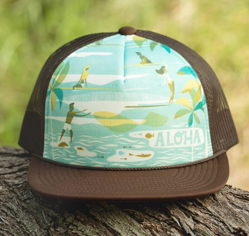 Holoholo Foam Trucker cap
