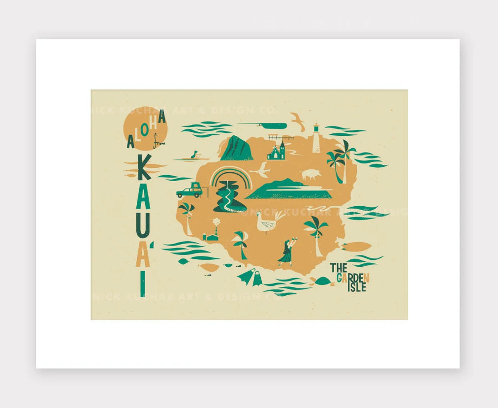 Nick Kuchar - 11×14 matted Print