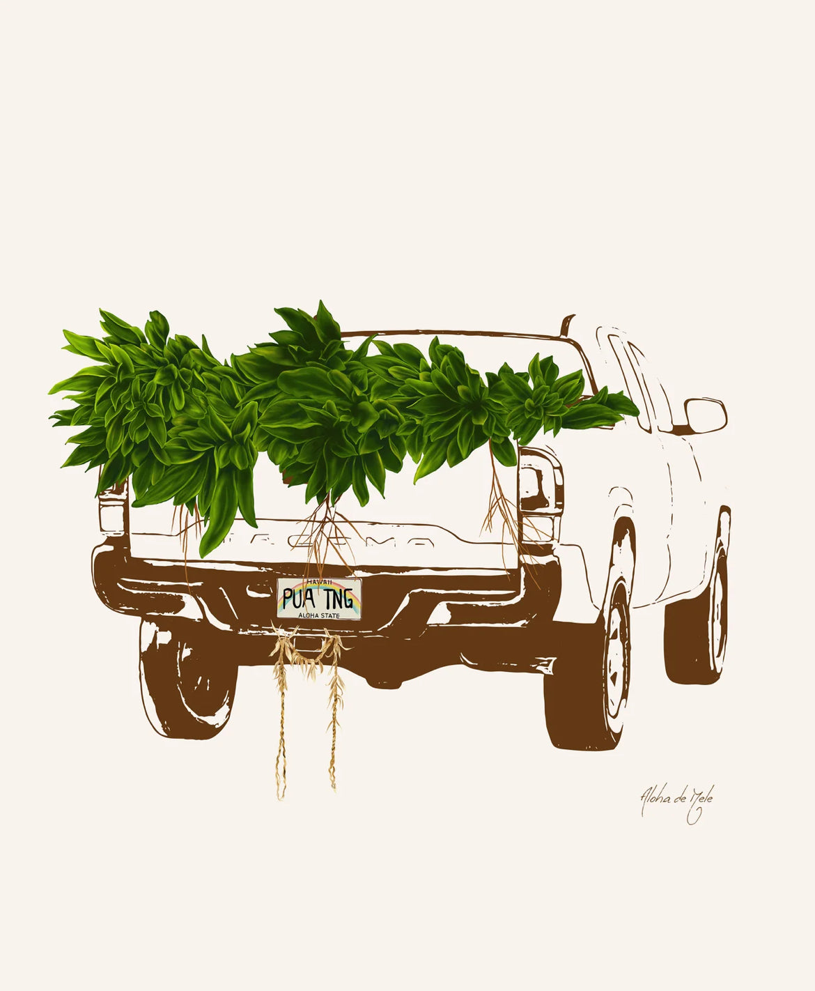 Aloha de Male 8"x10"