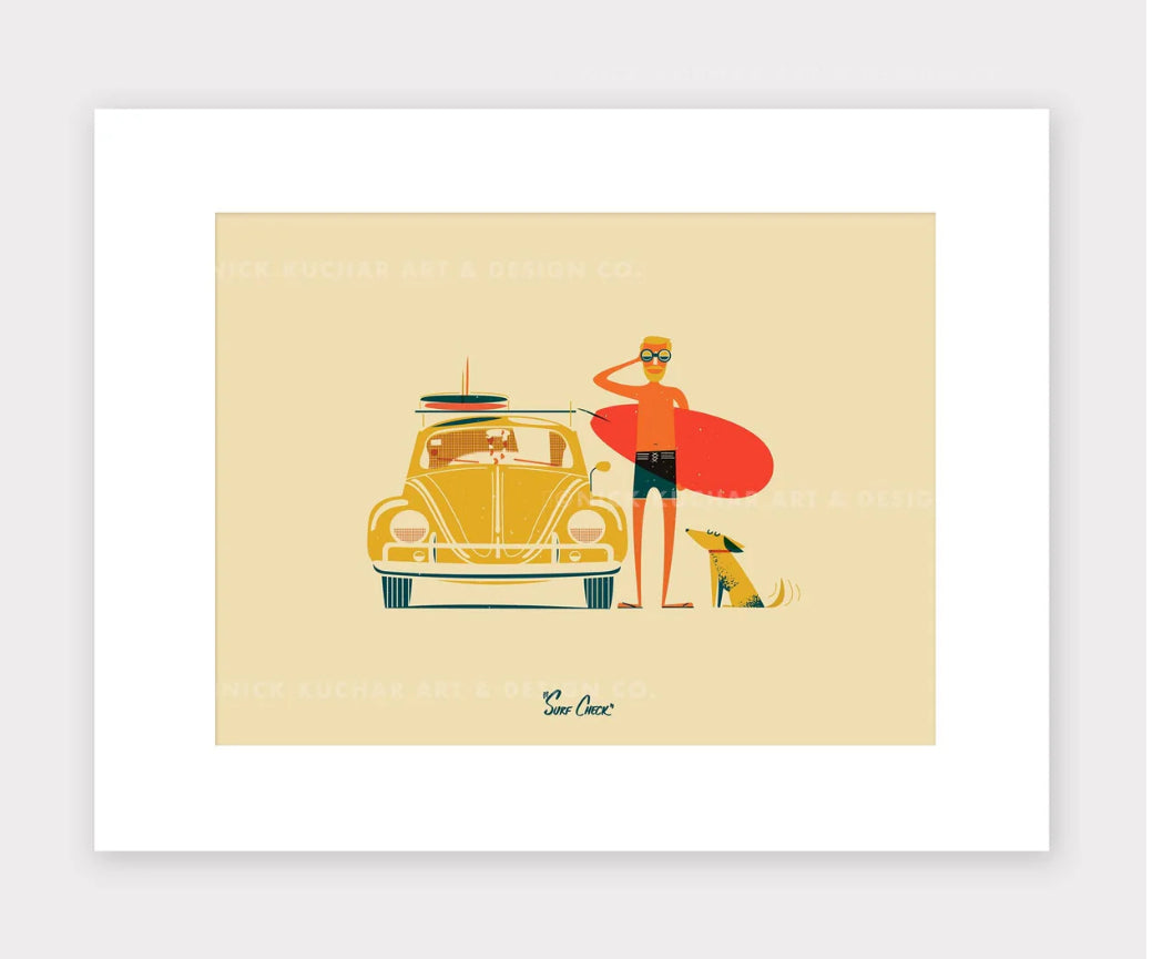 Nick Kuchar - 11×14 matted Print