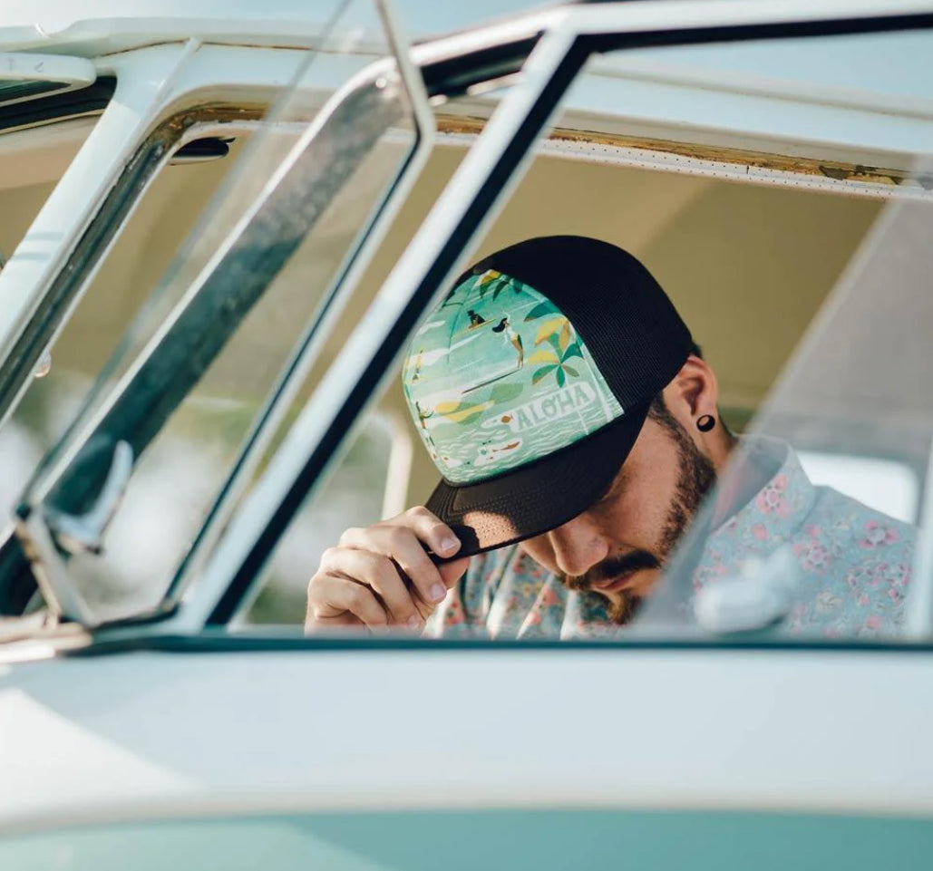 Holoholo Foam Trucker cap