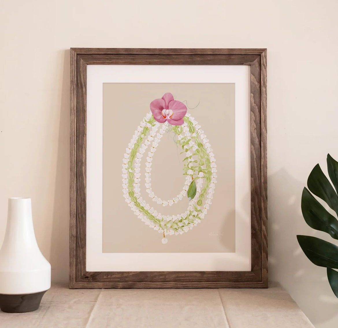 Aloha de Male 11"× 14" Art