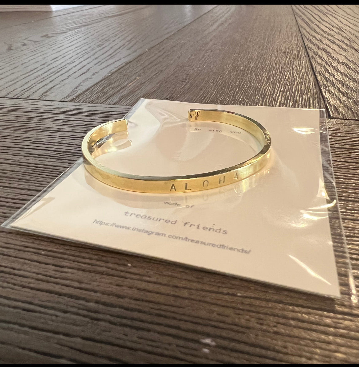 TF ALOHA Men’s wide bangle