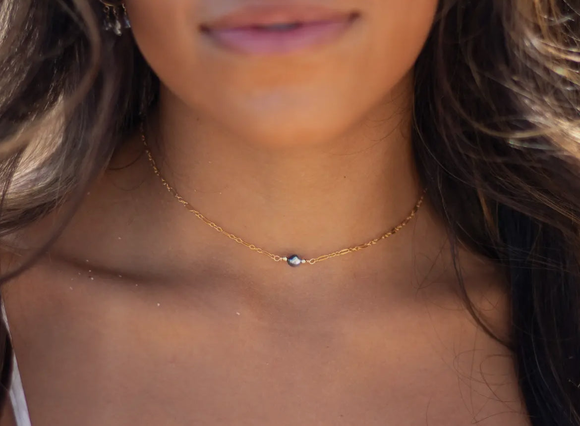 Keshi Co - Tiny Tahitian Keshi Choker