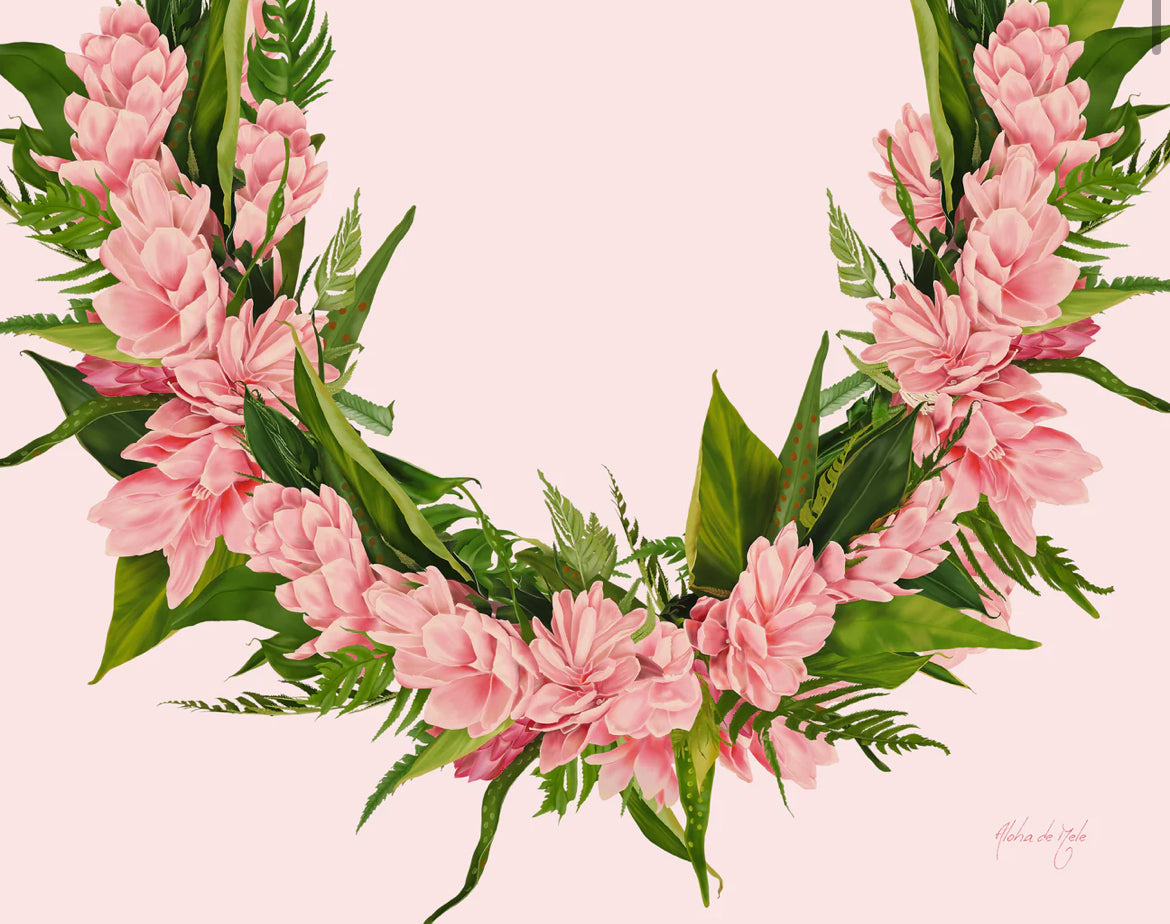 Aloha de Male 11"× 14" Art