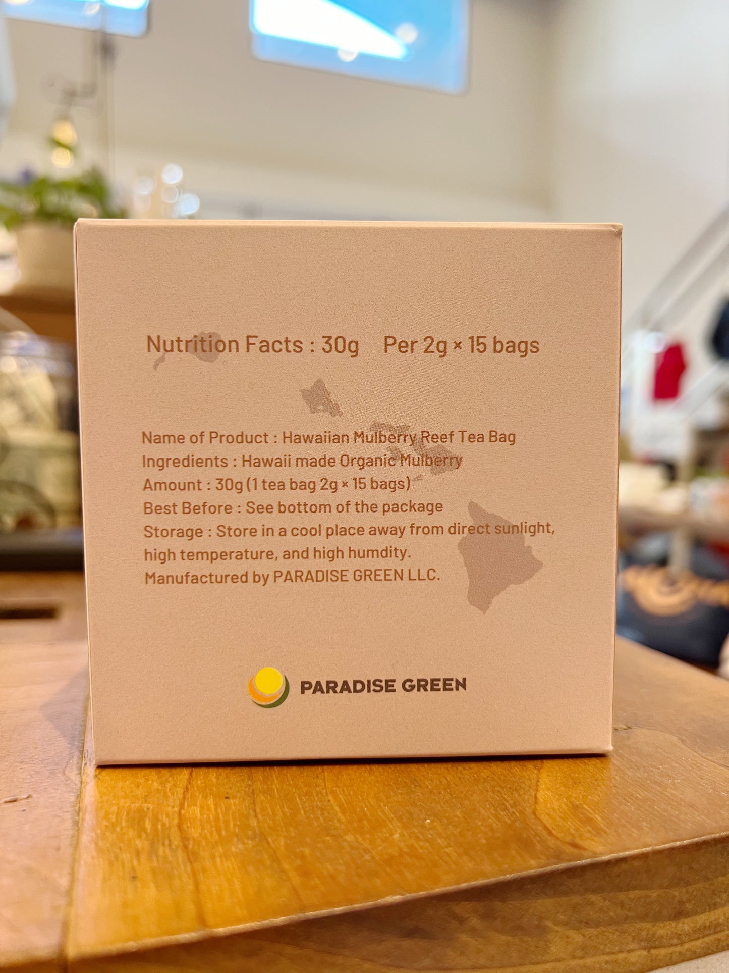 Hawaiian organic Mulberry Tea ( Tea Bag )