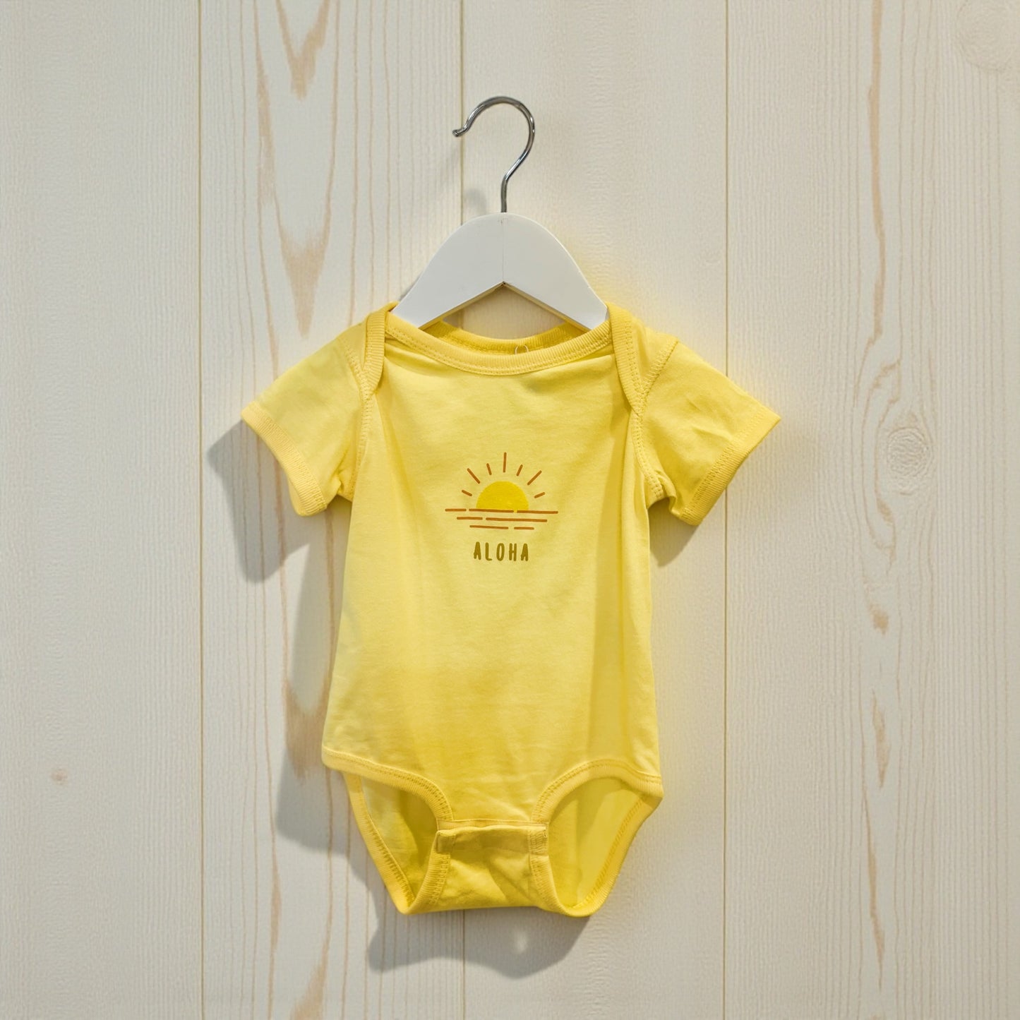 Sunset aloha / baby rompers