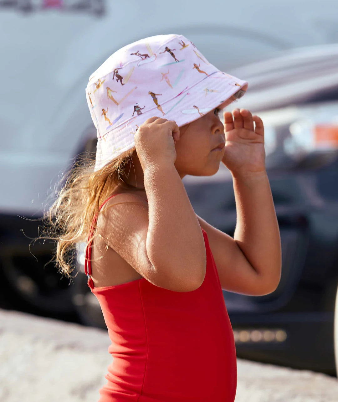 Kids reversible hat