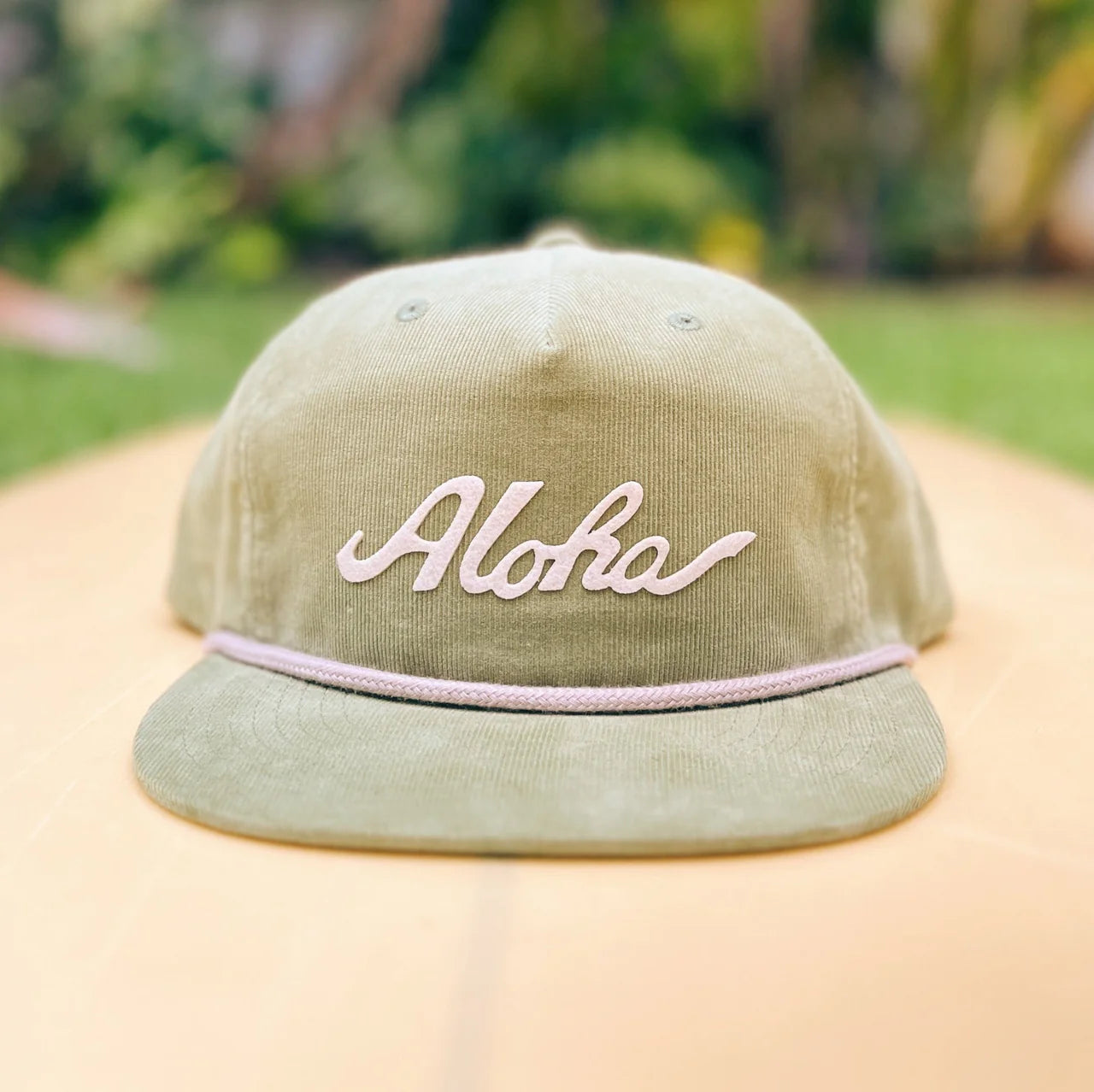 ALOHA - CORDUROY SNAPBACK HAT