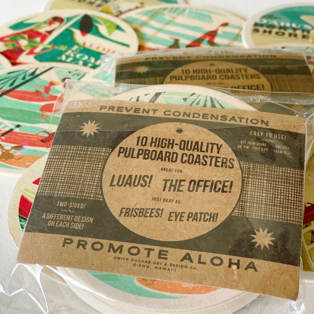 ASSORTED COASTER - Set of 10