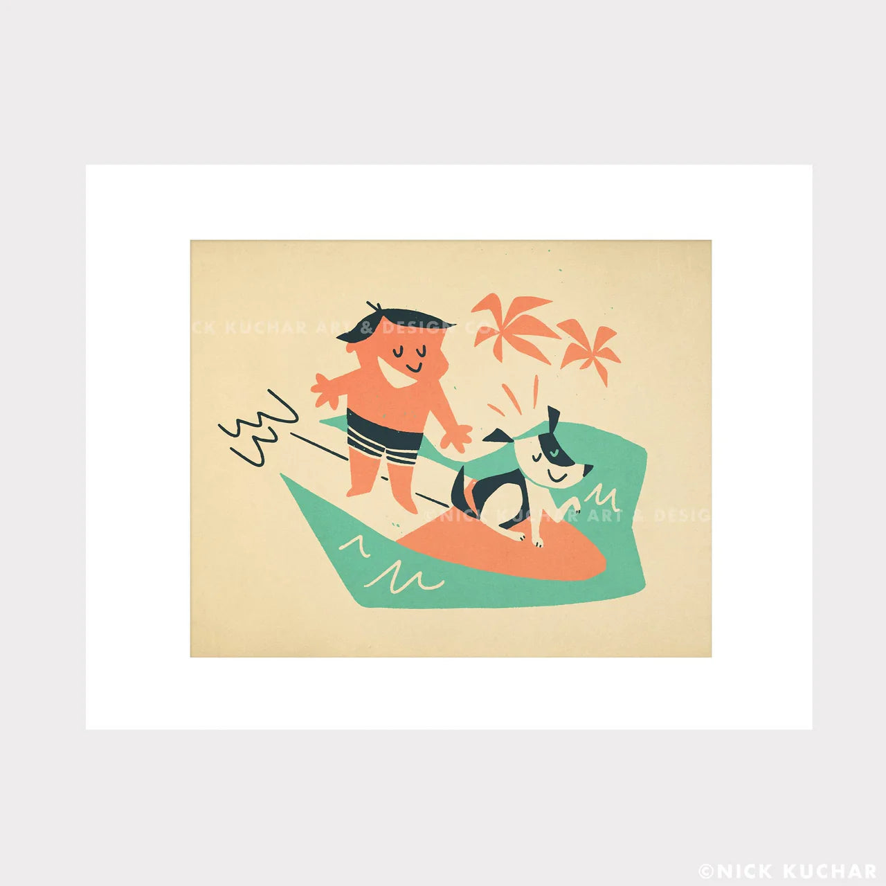 Nick Kuchar - 11×14 matted Print