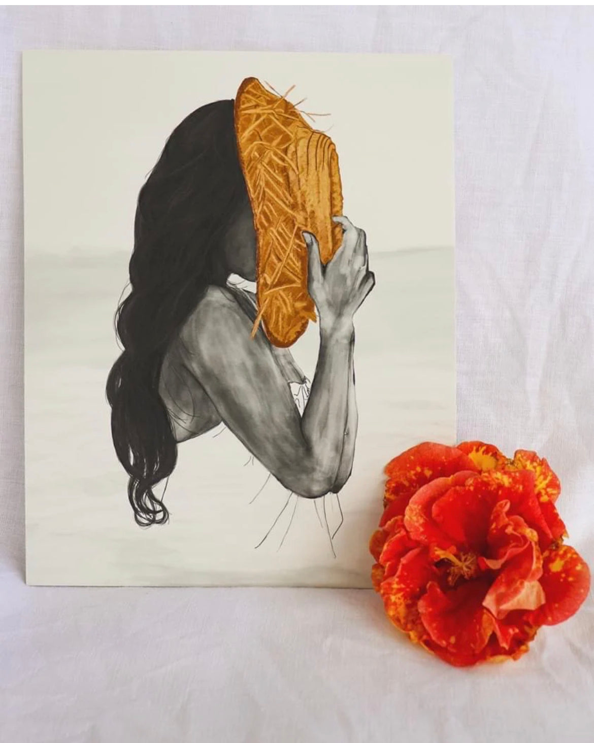 Aloha de Male 11"× 14" Art