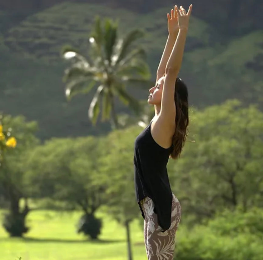 Lea Makaha Open Back Tank
