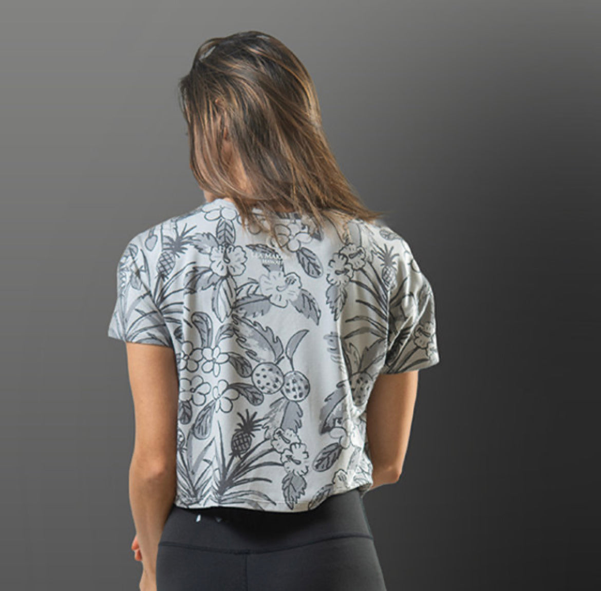 Lea makaha Cropped tee