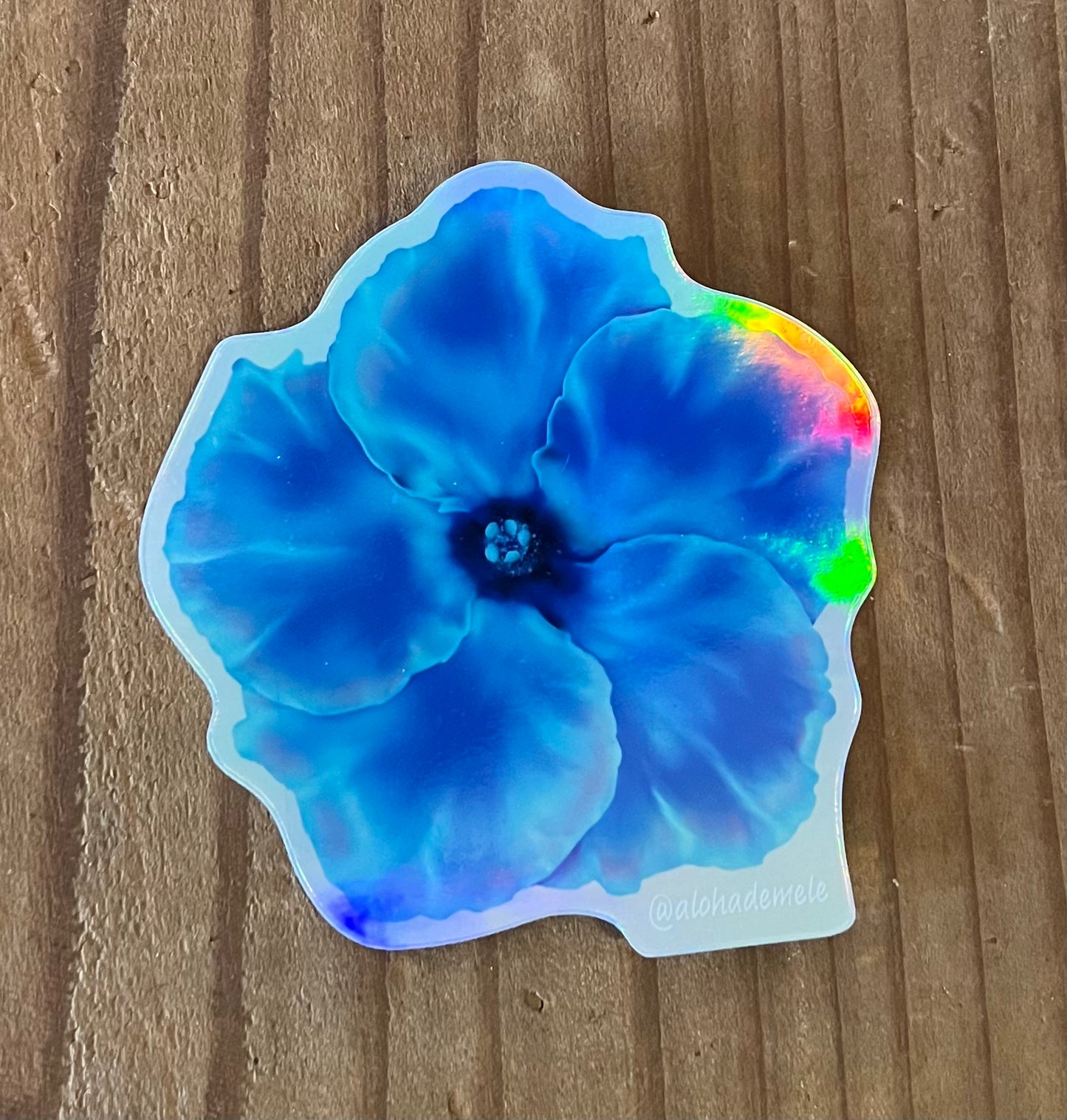 Aloha de Male - Hibiscus Sticker