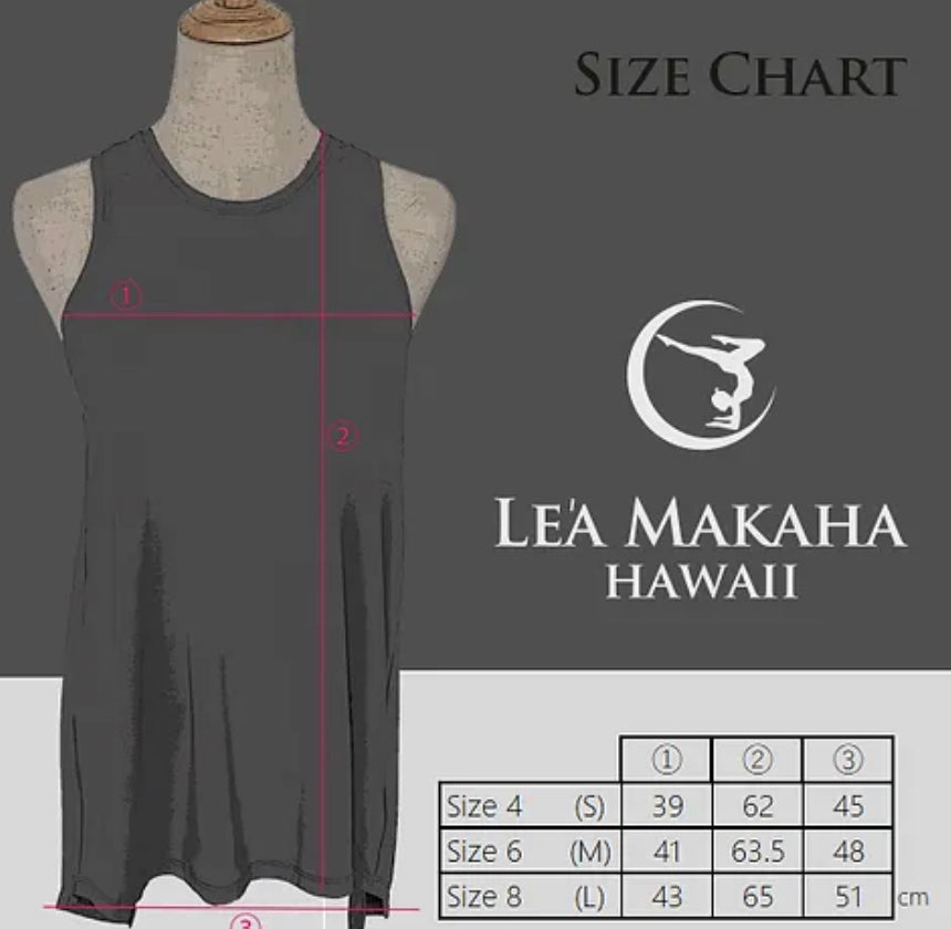 Lea Makaha Open Back Tank