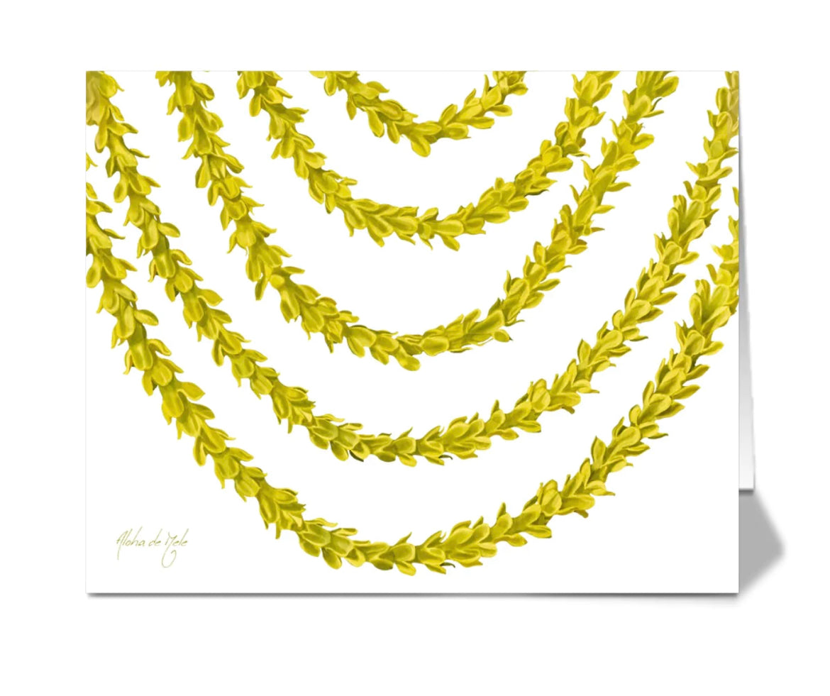 Aloha de Male - Greeting Cards