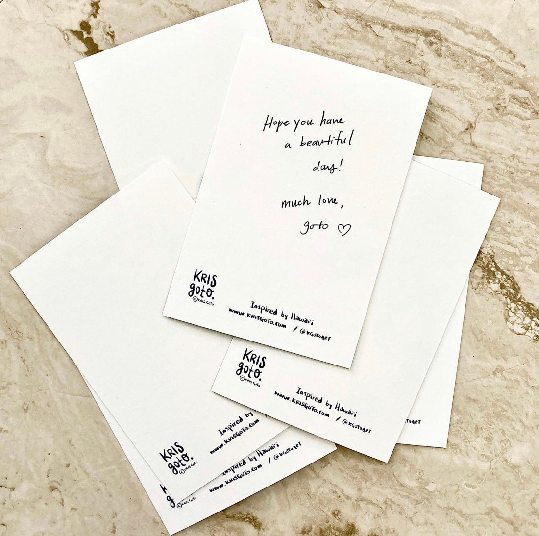 Kris goto Note card