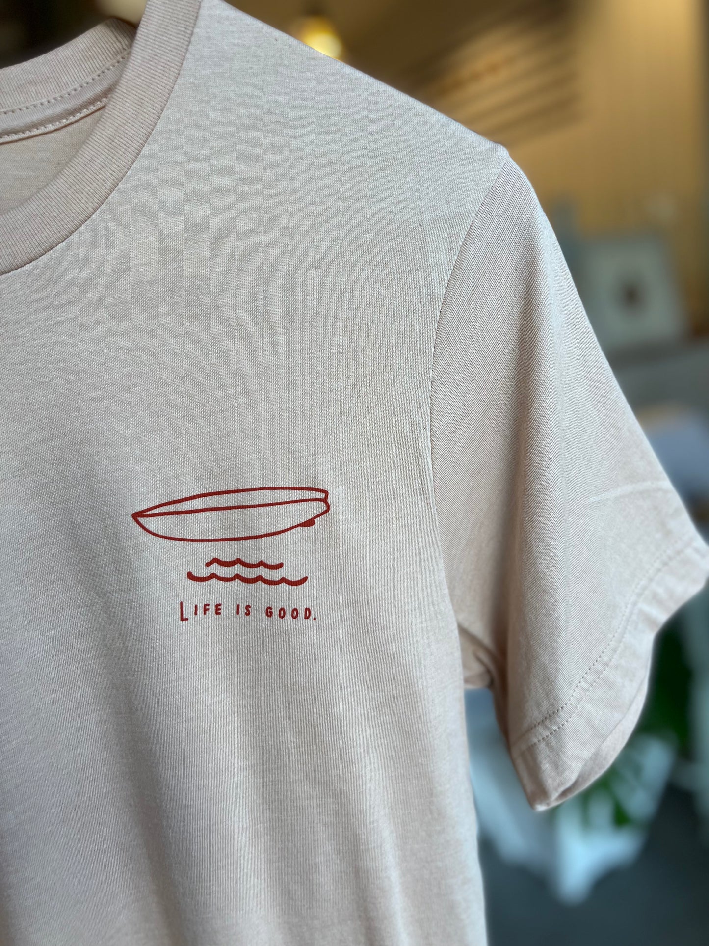 HI SURF HONOLULU - life is good tee