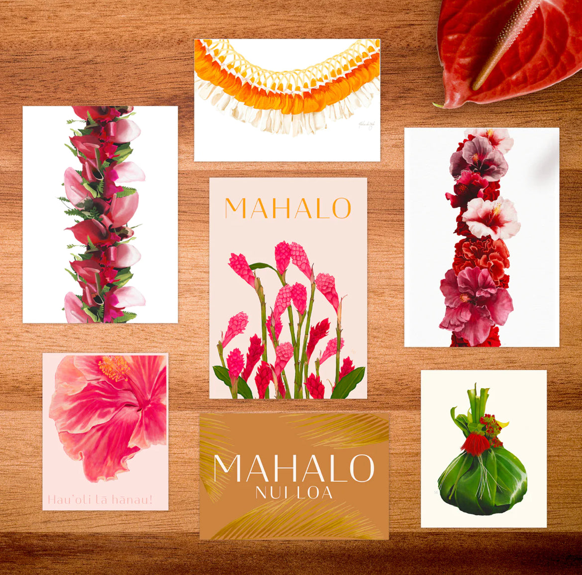 Aloha de Male - Greeting Cards