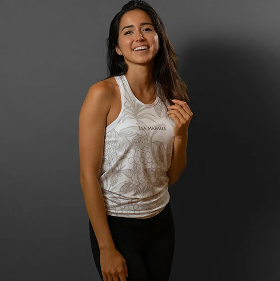 Lea Makaha Open Back Tank