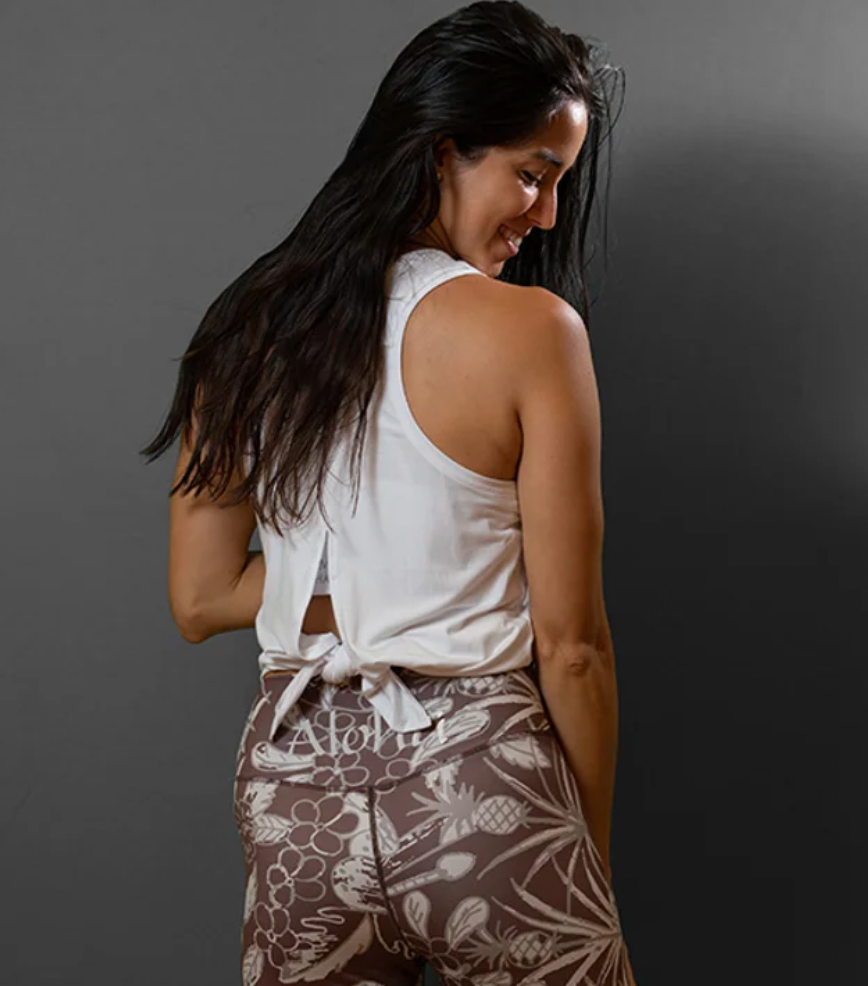 Lea Makaha Open Back Tank