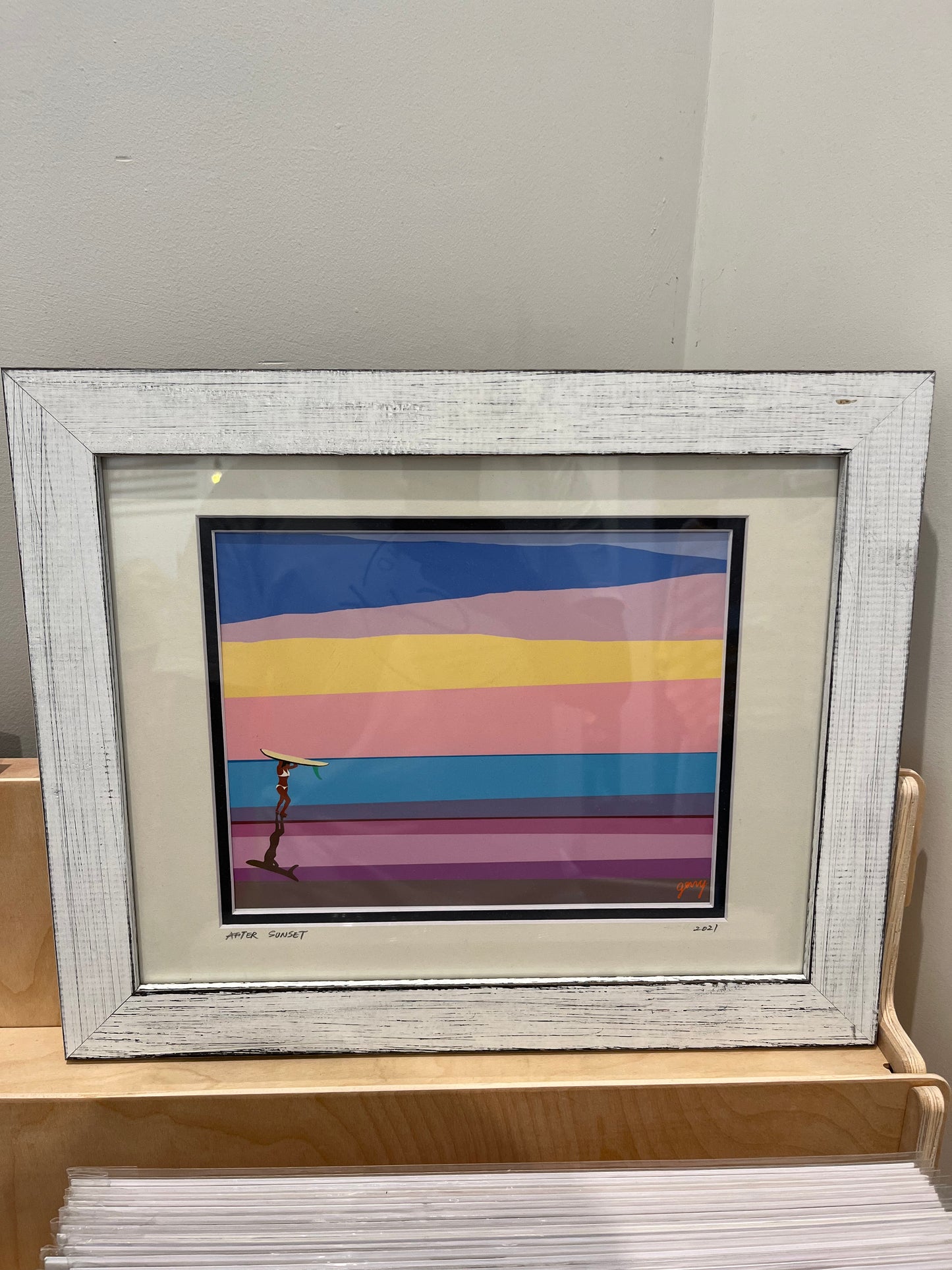 gerry Yasui - 11"x14" with Art frame