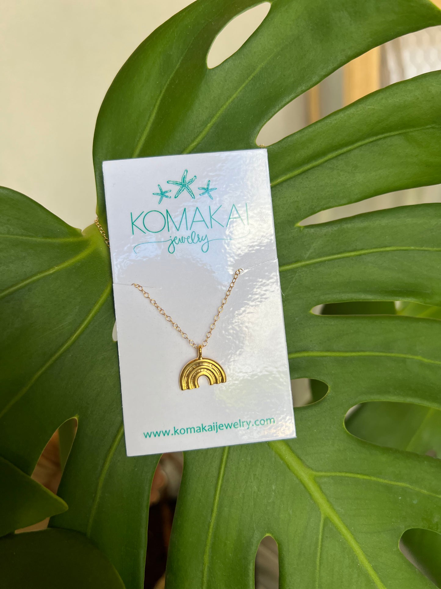 KOMAKAI JEWELY necklace RAINBOW