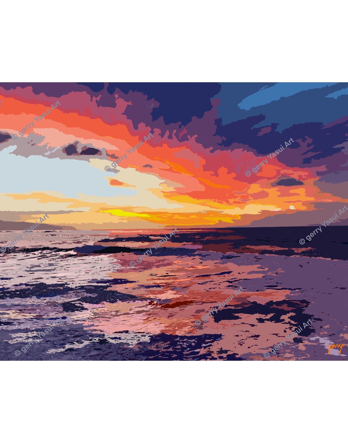 gerry Yasui - 11"x14" Art Double layer mat