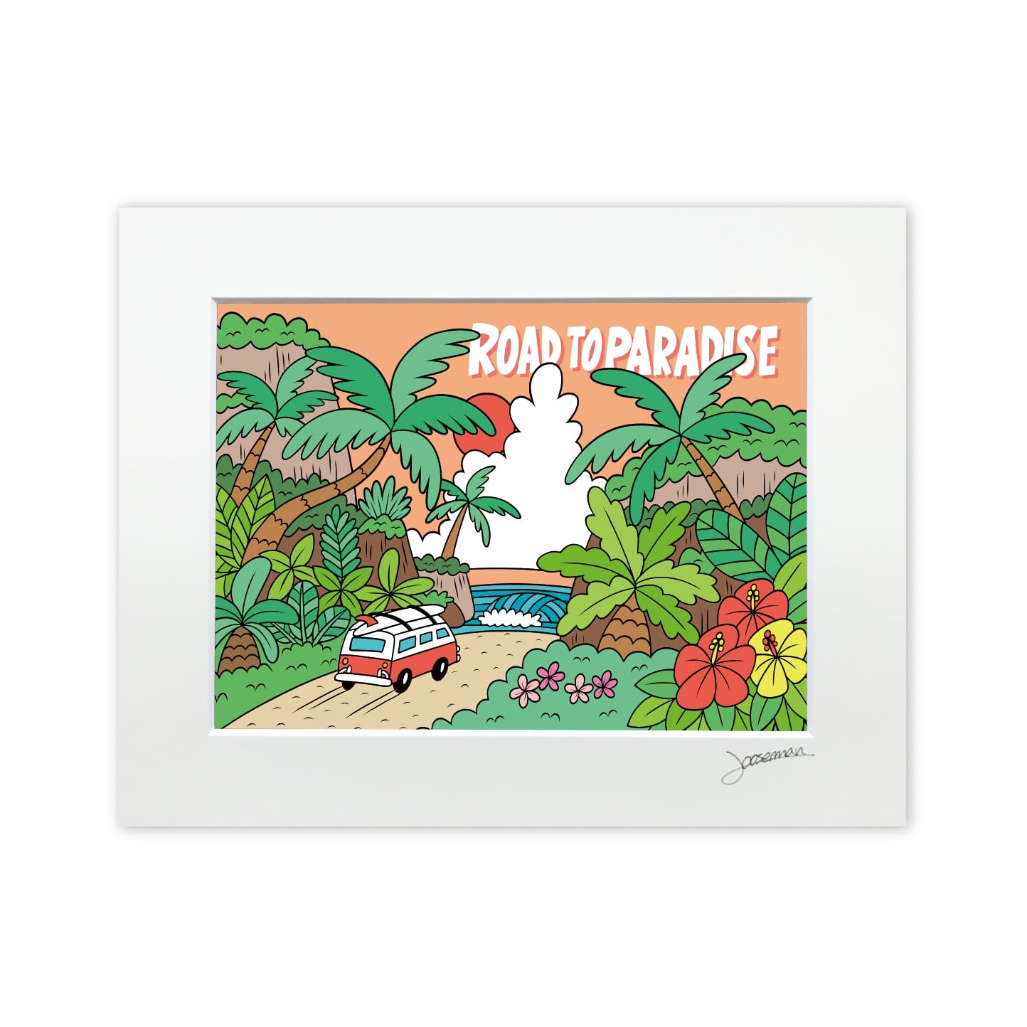 Looseman Art Print  11x14