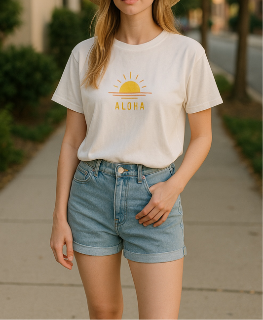 Sunset aloha Women’s Tee