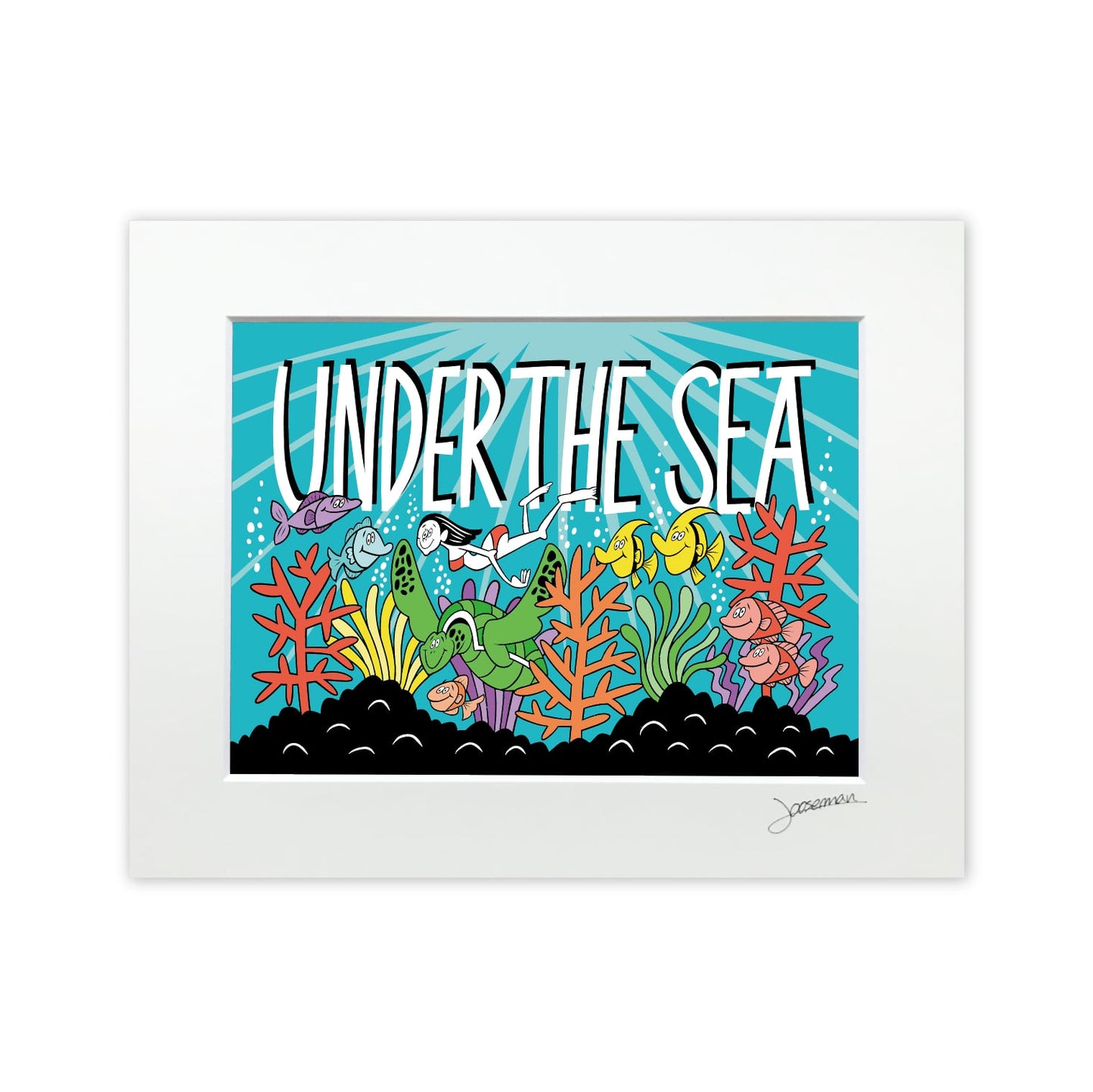 Looseman Art Print  11x14