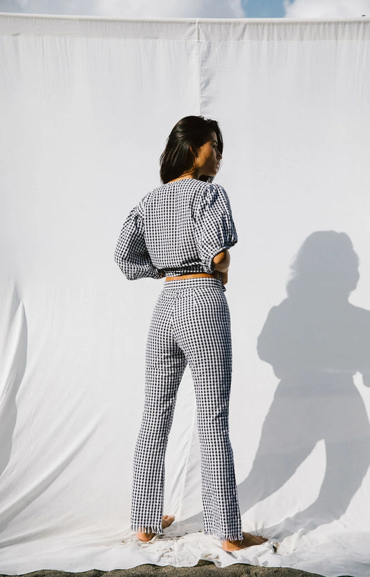 Bare Road Maya Long Pants Gingham