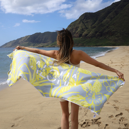 Yoga mat towel
