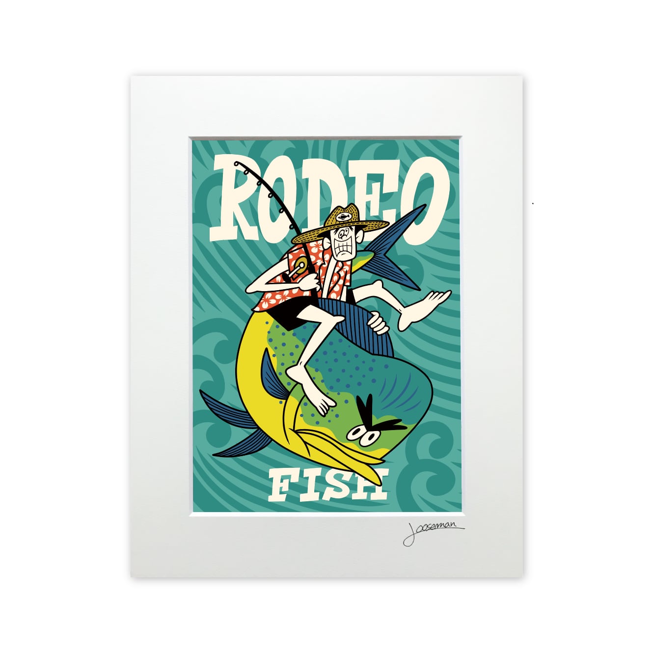 Looseman Art Print  11x14