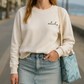 HI SURF aloha  crop sweater