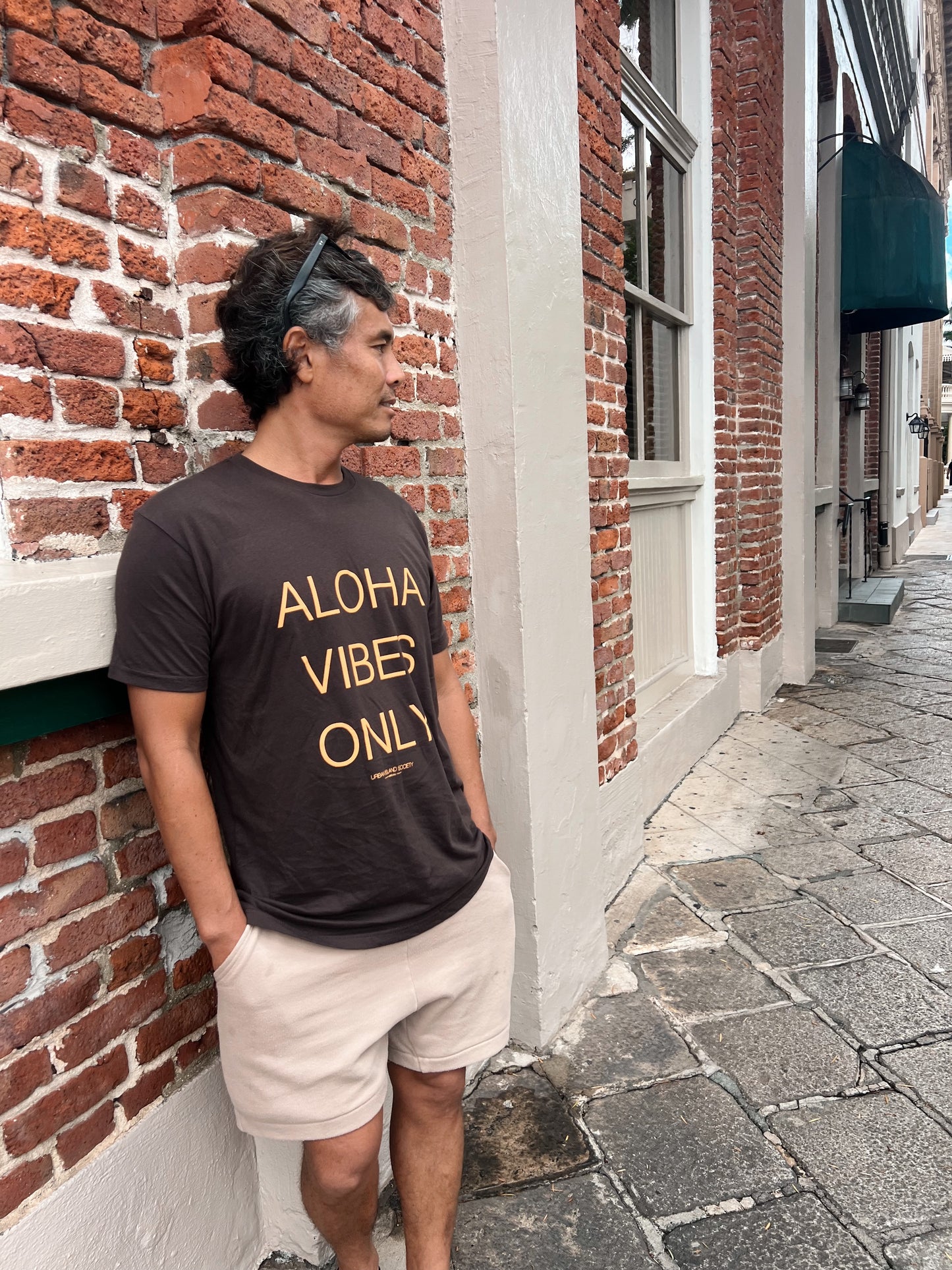 ALOHA VIBES ONLY Unisex Tee