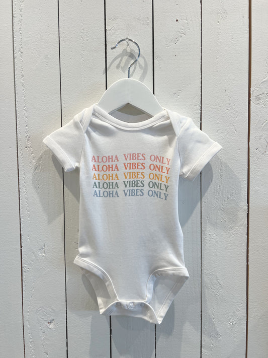 ALOHA VIBES Baby rompers