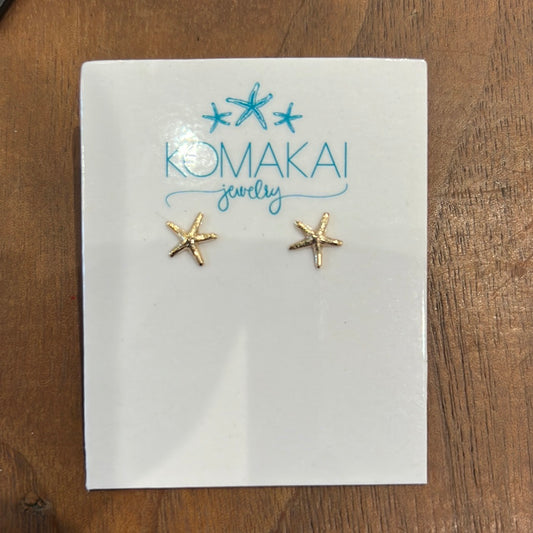 KOMAKAI JEWELRY Starfish earrings