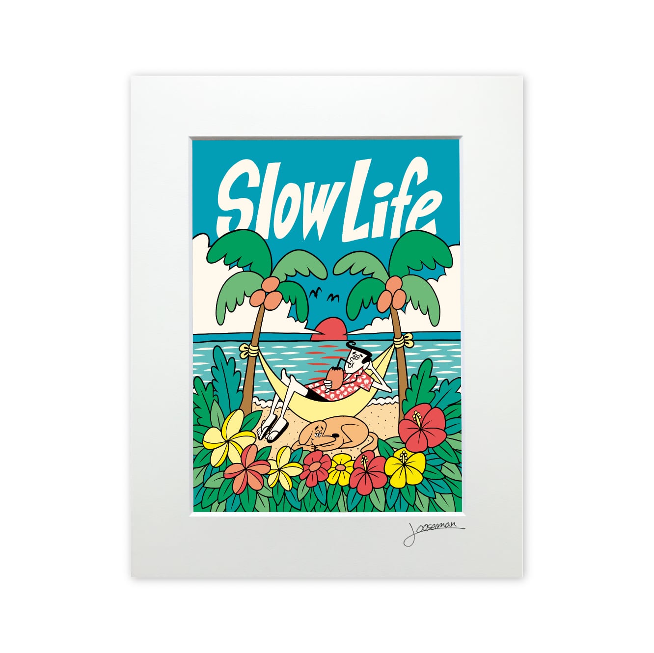 Looseman Art Print  11x14