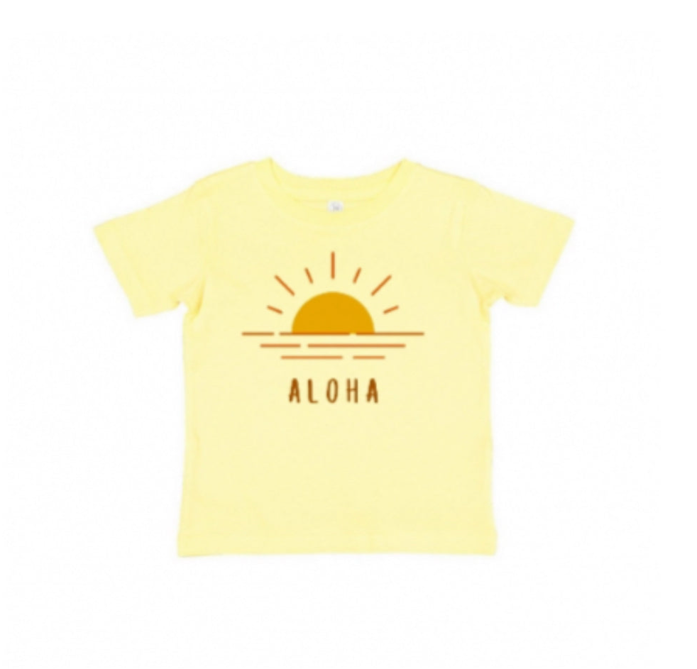 Sunset aloha / Kids T-shirts